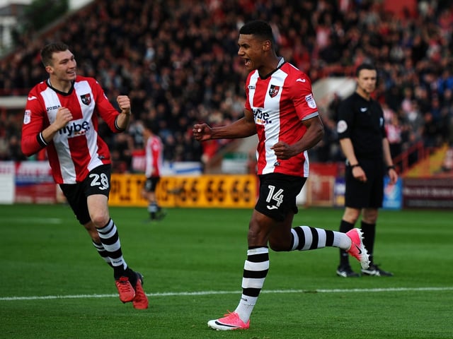 Ollie Watkins left Exeter for £6.5m to join Brentford in 2017.