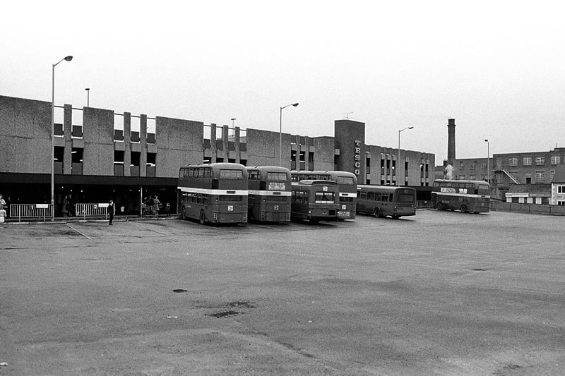Can you remember the bus station looking like this?