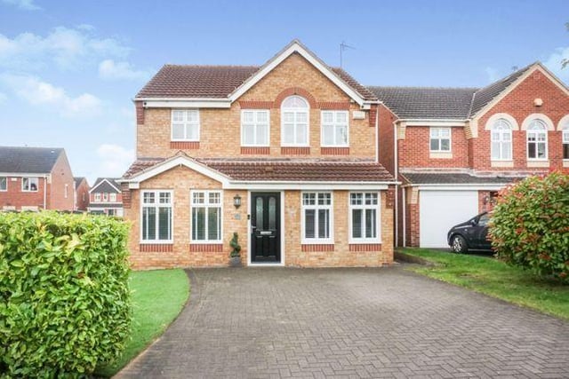This four bedroom detached house has a modern kitchen with a large breakfast bar and utility room. Marketed by Purplebricks, 024 7511 8874.