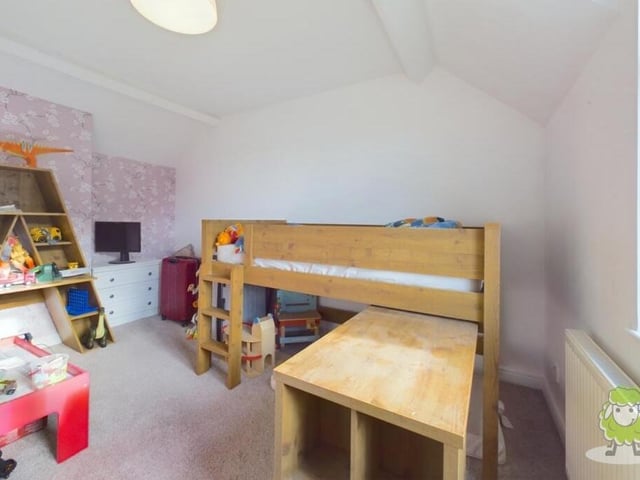 A bedroom ideal for the children of the family.
