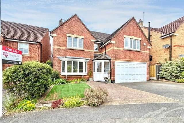 Situated in a highly sought-after residential location, the property boasts off-road parking and a charming front garden