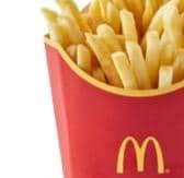 Get the app and enjoy free fries.