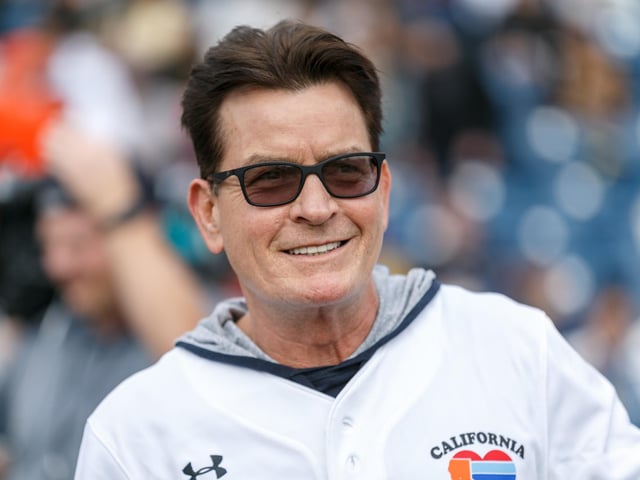 Actor and TV star Charlie Sheen