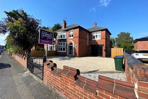 This four bedroom semi-detached house has a kitchen diner with a breakfast bar and cellar. Marketed by Purplebricks, 024 7511 8874.