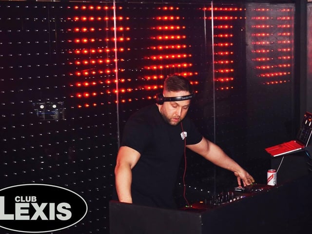 The DJ on the decks