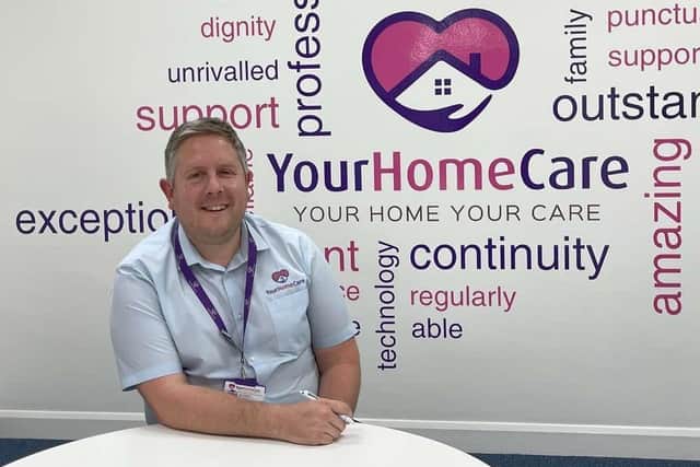 Paul Pitchford is a co-founder and director at Mansfield Woodhouse-based Your Home Care.