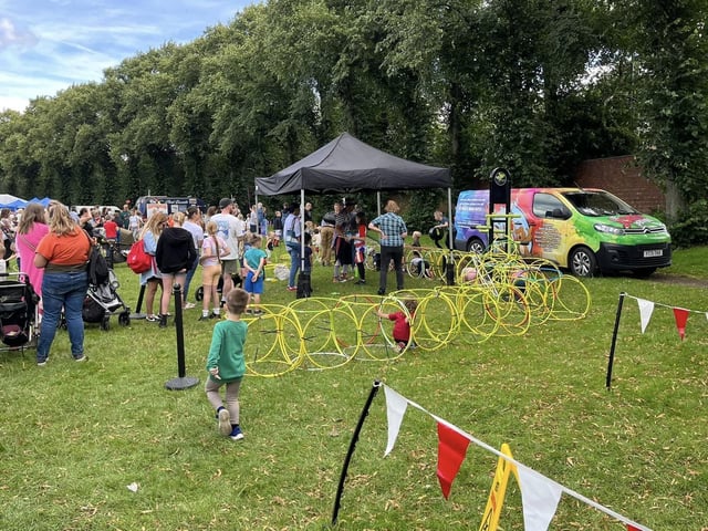 There were plenty of attractions for children to enjoy. (Photo by: Mansfield Council)