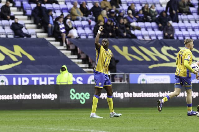 Mansfield Town's eight game unbeaten run ended in disappointing fashion at Wigan.