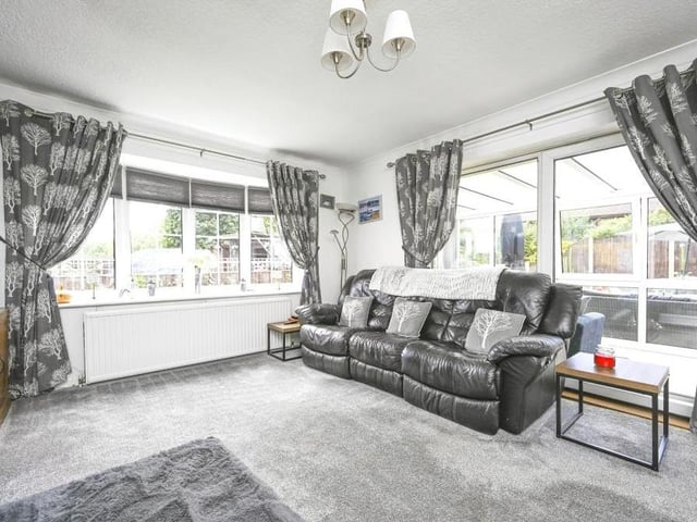 The lounge is impeccable. Light and airy, it sits next to the conservatory.