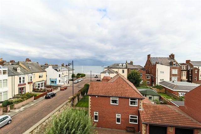 This small but secluded room offers pleasant views of the Sunderland coast.