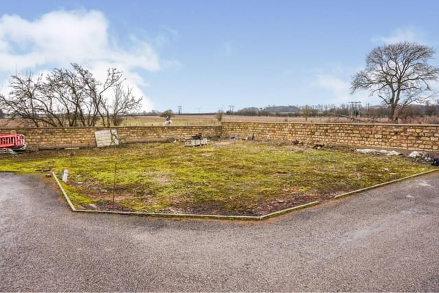 This plot of land in Pickburn will play host to a five bedroom house and currently costs £145,000.