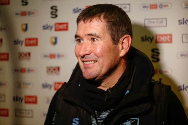 Mansfield Town manager Nigel Clough - slimming down his squad for final push.