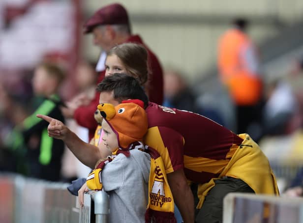 Bradford City have the best average support across League Two and the National League.