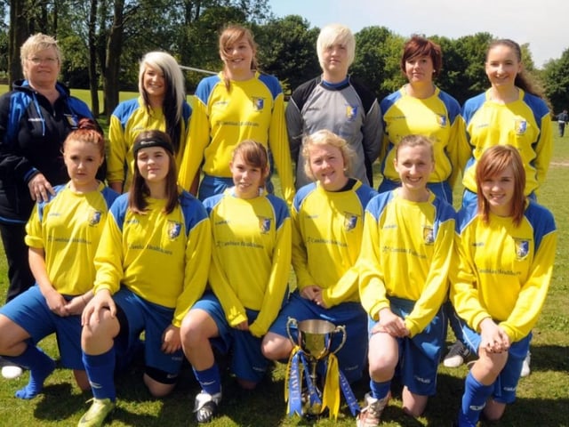 Mansfield Town Ladies U16s in 2011