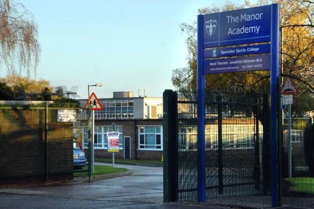 The Manor Academy on Park Hall Road, Mansfield Woodhouse, was rated 'Good' in its latest Ofsted inspection which was carried out in May 2018.