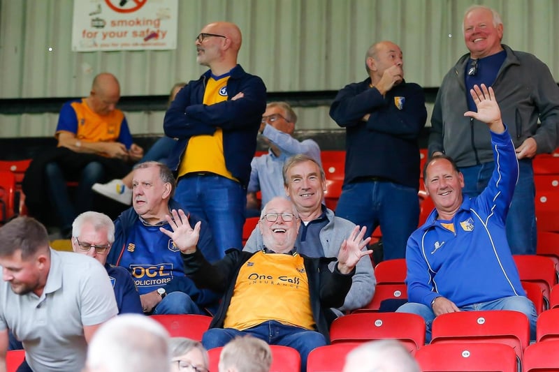 Here's 29 cracking pictures of Mansfield Town fans enjoying away days ...