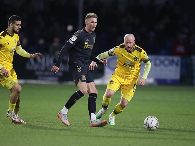 Mar 22, (A) Oldham Athletic; Mar 26, (A) Port Vale; Apr 2, (H) Crawley Town; Apr 9, (H) Leyton Orient; Apr 15, (A) Mansfield Town; Apr 18, (H) Newport County; Apr 23, (A) Barrow; Apr 30, (H) Bradford City; May 7, (A) Harrogate Town.