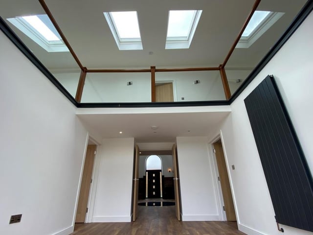 Yes, that's where we're heading now - up to the first floor.
