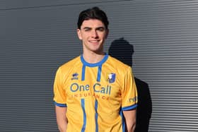 New Stags signing Oliver Irow.