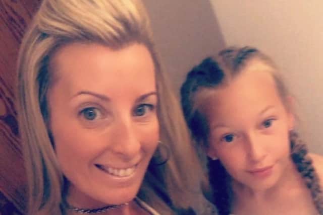 Jodie and her daughter Charlotte