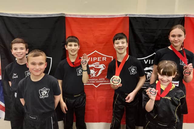 Vipers youngsters with their European Championship medals.