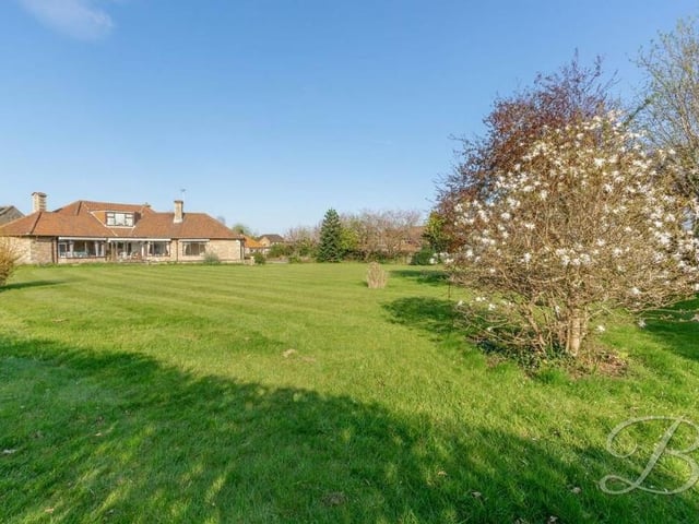 There is so much scope to make good use of the land at the back of the property.