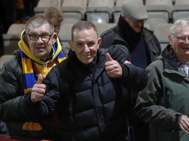 Mansfield Town progressed in the FA Cup thanks to Stephen McLaughlin's second half goal
