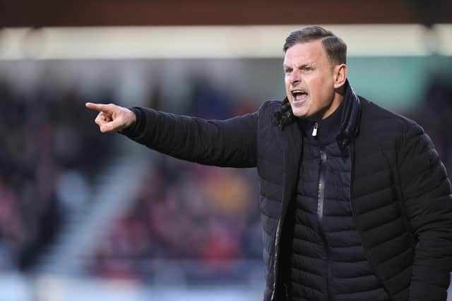 Leyton Orient manager Richie Wellens.