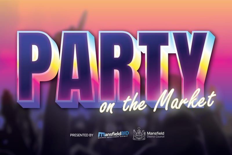 Get ready to party at a lively celebration of community, culture and entertainment on Mansfield Market Place this Sunday (2 pm to 7 pm). 'Party On The Market', organised by Mansfield District Council and the Mansfield BID initiative, will feature live music on stage from bands and tribute artistes, a selection of tasty food, outside bars and lots of fun! It promises to be one of the highlights of Mansfield's summer