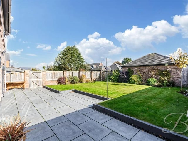 Plenty of outdoor space including the perfect garden for entertaining guests.