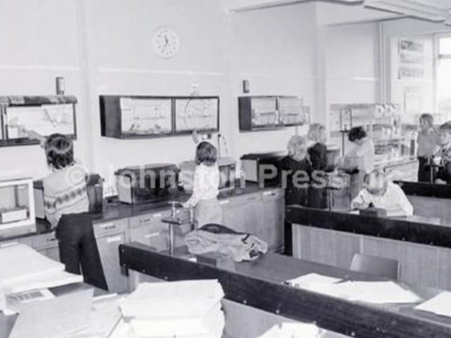 This school on Townroe Drive closed its doors for good in 2001. Photo shows pupils in a science lesson in 1976.
