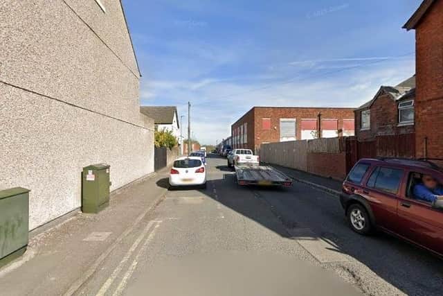 North Street in Huthwaite, where a parcel of wasteland has been earmarked for two new houses. (PHOTO BY: Google Maps)
