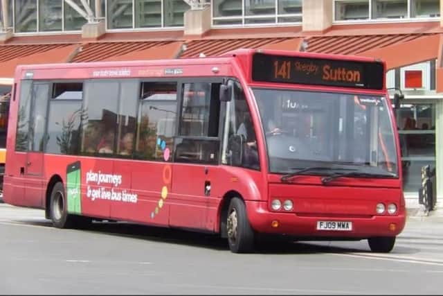 The 141 service is one of those which will be partially supported by the council and the government's Bus Recovery Grant