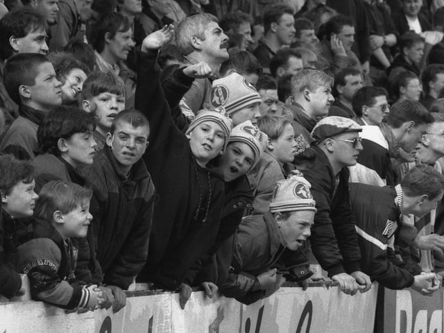Stags fans celebrate promotion - do you recognise anyone?