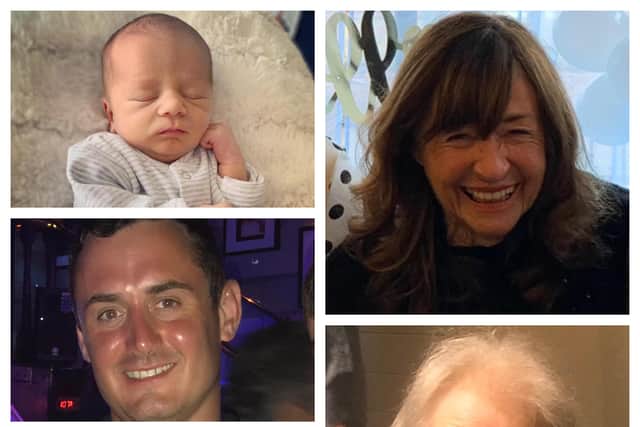 Five generations on both sides of the same family celebrate the arrival of baby Leo.