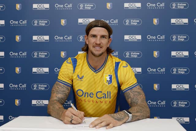 Aden Flint has signed for Mansfield Town. Photo: Chris Holloway