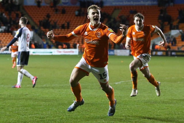 The 22-year-old had an excellent spell at Blackpool during the second half of last term, scoring four goals in 10 games. A left-footer, which could appeal as Pompey don't have anyone in the middle with that attribute.