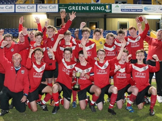 Teversal U15s win the Chad Youth League final in 2014