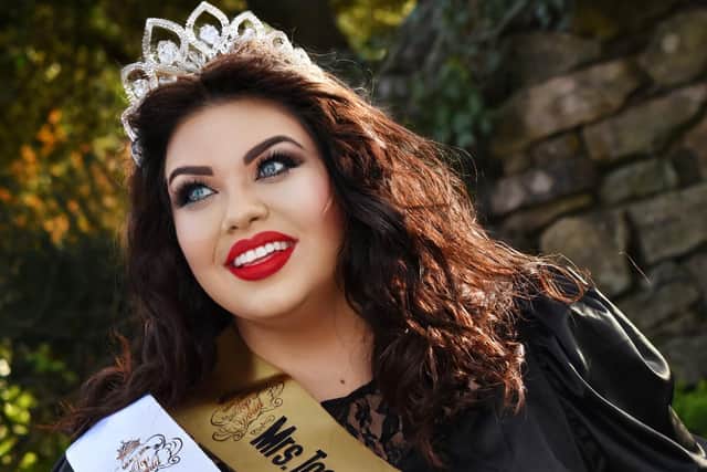 Madara Riley with her crown. Photo: Emma Walker, Superstar Photography