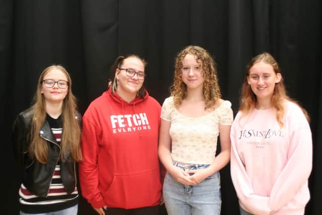 Students went in to collect their results this morning (August 18).