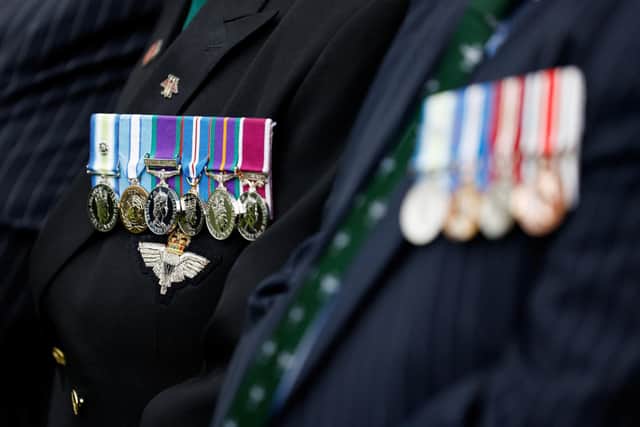 Across England and Wales, there were 567,000 disabled veterans as of 2021 – representing just under a third of all former servicepeople. Picture: Peter Cziborra/PA Radar