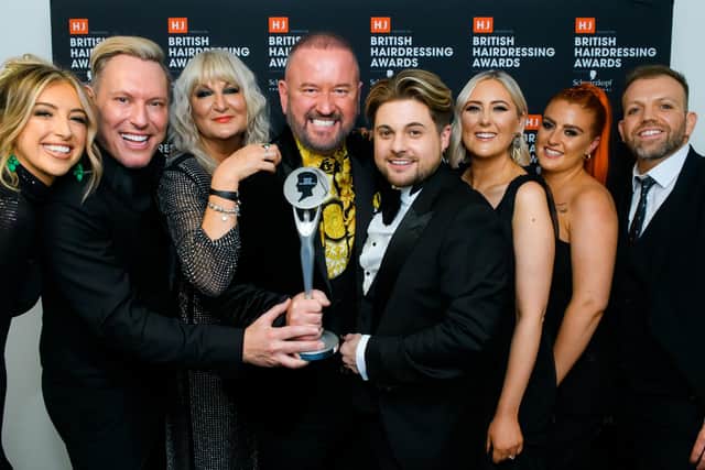 Mark Leeson has been awarded Artistic Team of the Year at HJ's British Hairdressing Awards 2023