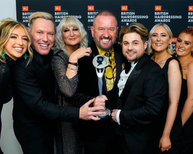 Mark Leeson has been awarded Artistic Team of the Year at HJ's British Hairdressing Awards 2023