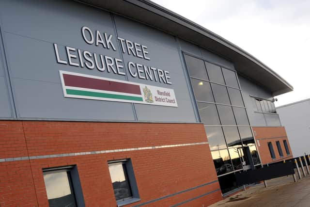 Mansfield's Oak Tree Leisure Centre.