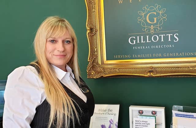 Jodie Wardle has started work at Gillotts in Kimberley.
