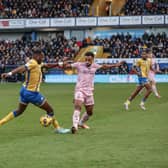 Action during the Sky Bet League 1 match against Bradford City AFC at the One Call Stadium, 01 Jan 2026. Photo credit, Chris & Jeanette Holloway / The Bigger Picture.media