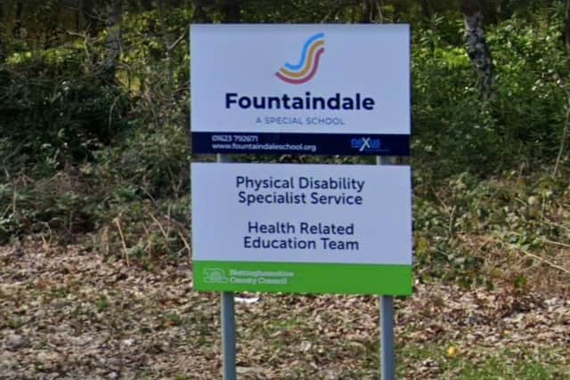A mum fears her son is still not safe at Fountaindale Special School in Mansfield. Photo: Google