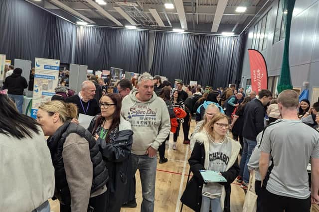 More than 800 jobseekers and students attended the Ashfield Careers Fair in Kirkby