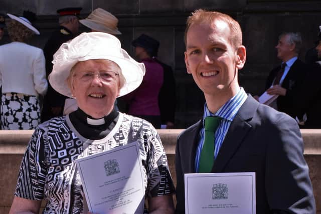 James has attended royal events with friend June Palmer, who is a retired former vicar of Holy Trinity Parish Church in Shirebrook, where he is a licensed lay reader.