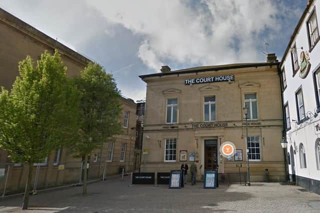 The Courthhouse, on Mansfield Market Place.